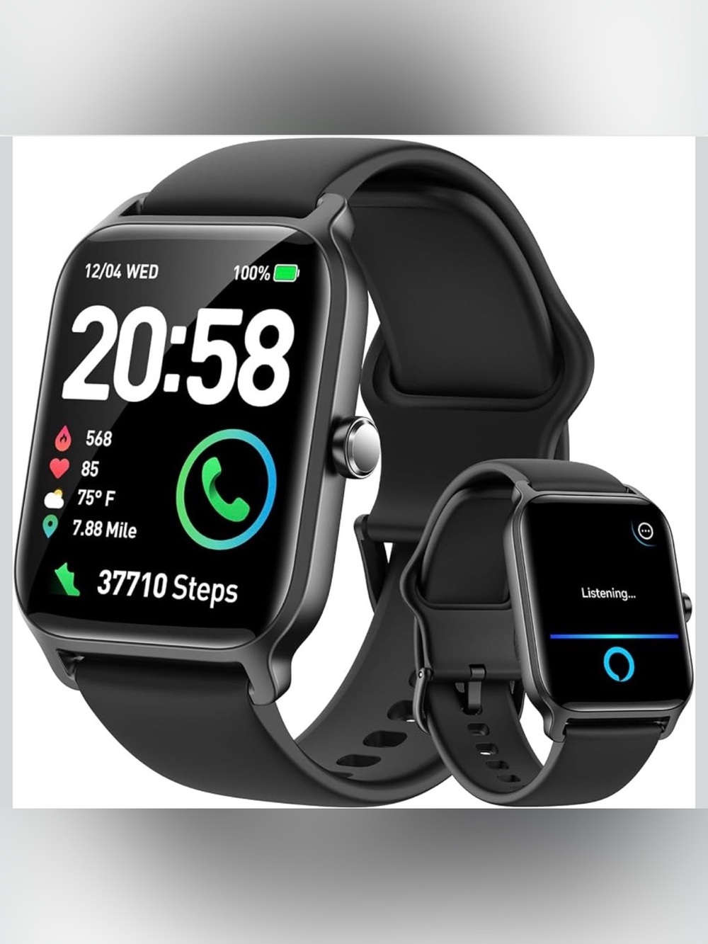 ⌚ FITPolo SmartWatch– Android & iPhone Compatible